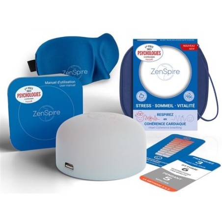 Zenspire+ dispositif de cohérence cardiaque pour gestion du stress utilisé par Léon Marchand